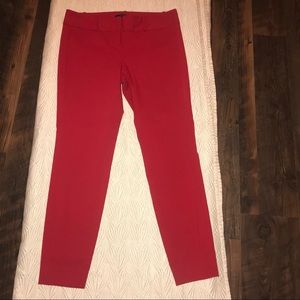 The limited red straight leg exact stretch pants
